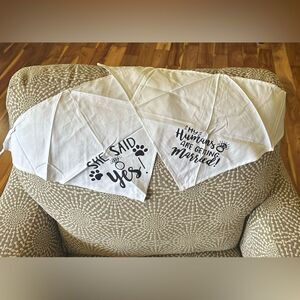 New, pet bandannas